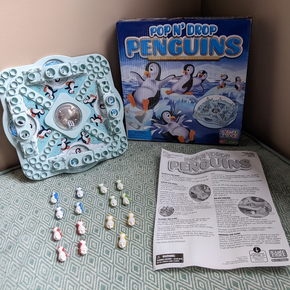 Pop n' Drop Penguins - Picture 1 of 6